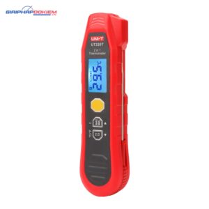 Nhiệt kế 2 trong 1 UNI-T UT320T 15 ut320t 2