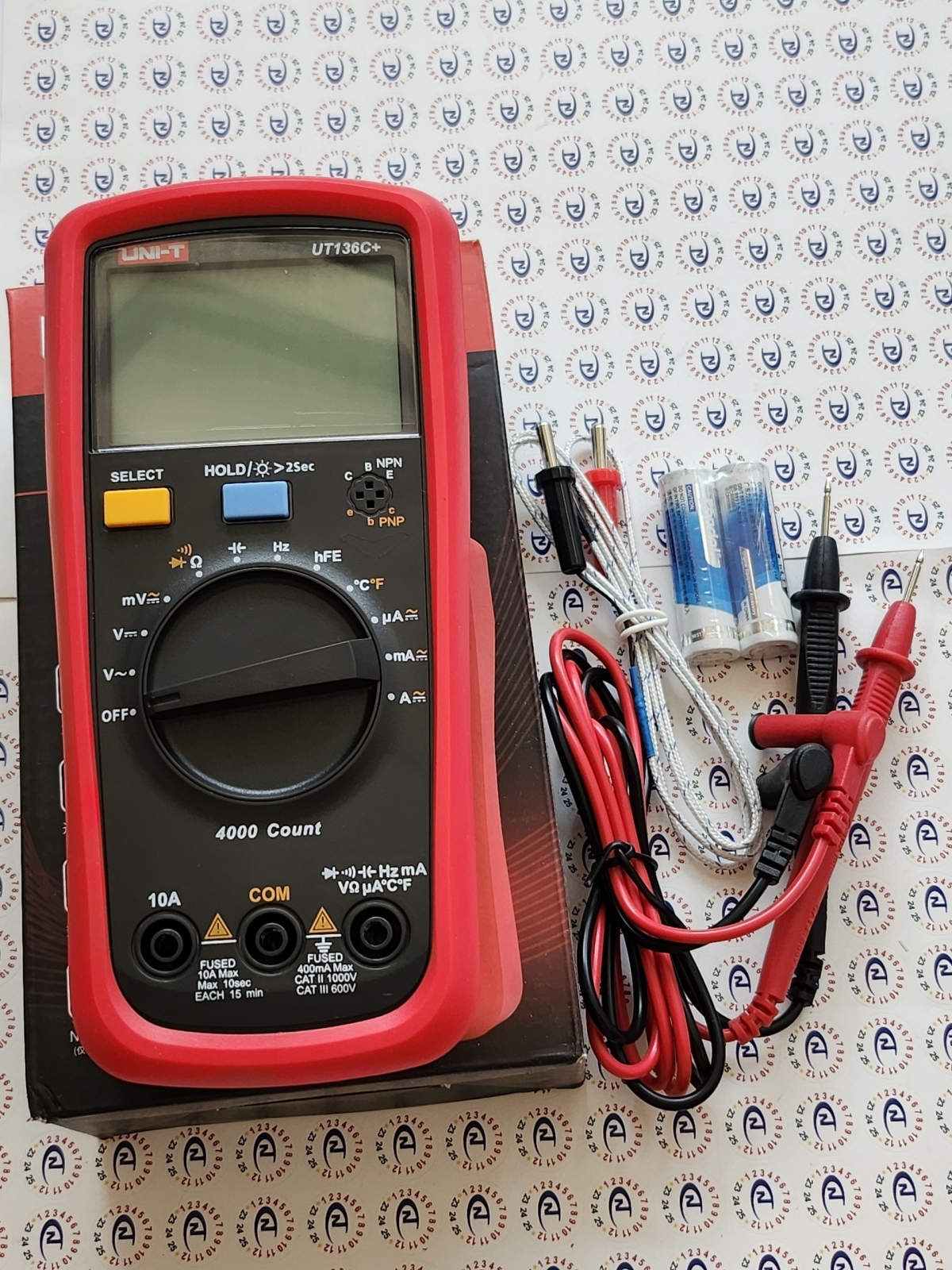 Đồng hồ vạn năng cầm tay UNI-T UT136C+ 14 Đồng hồ vạn năng cầm tay UNI-T UT136C+ - Ảnh 7