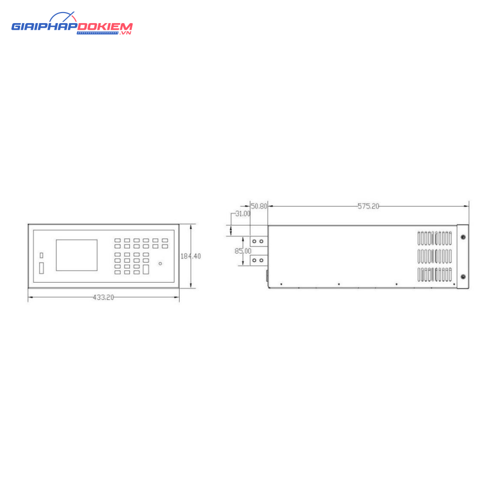 Tải điện tử DC Faith FT6803A (120V, 300A, 2600W) 6 Tải điện tử DC Faith FT6803A (120V, 300A, 2600W) - Ảnh 3
