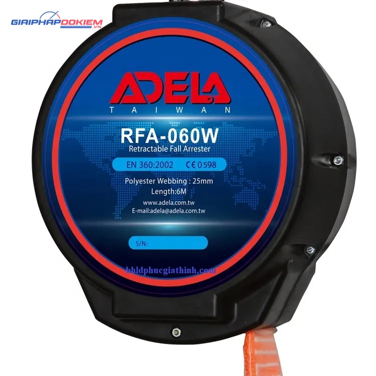 Cuộn Dây hãm tự động 6m ADELA RFA060W 11 Cuộn Dây hãm tự động 6m ADELA RFA060W - Ảnh 5