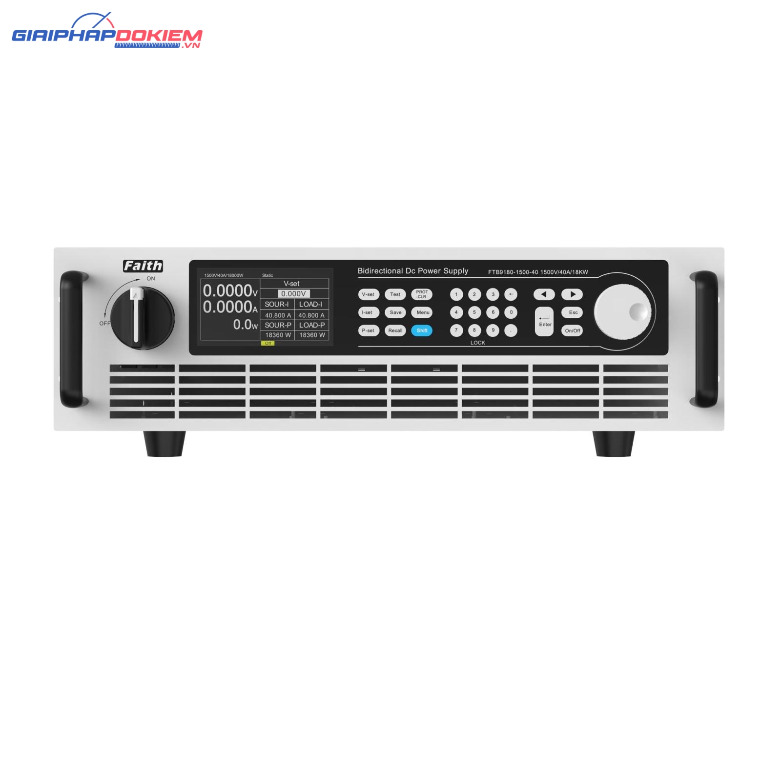 Nguồn lập trình DC Faith FTB9180-1500-40 (18kW, 1500V, 40A) 4 Nguồn lập trình DC Faith FTB9180-1500-40 (18kW, 1500V, 40A)