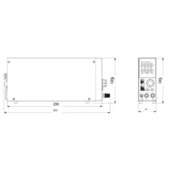 Nguồn lập trình DC Faith FTL8005P (100W, 81V, 5.1A, 10mV/1mA) 5 ftlp 1