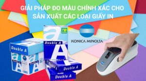 Giải Pháp Đo Màu Chính Xác Cho Sản Xuất Các Loại Giấy In - Máy Đo Màu Konica Minolta 1 Giải pháp đo màu chính xác cho sản xuất các loại giấy in