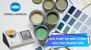 Giải Pháp Đo Màu Chính Xác Cho Ngành Sơn - Máy Đo Màu Konica Minolta 1 Giải Pháp Đo Màu Chính Xác Cho Ngành Sơn