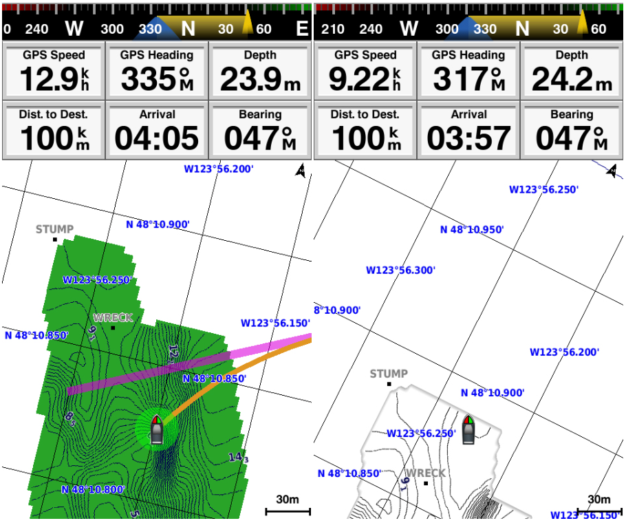 Máy Định Vị Dò Cá GARMIN GPSMAP 585 Plus 20 Máy Định Vị Dò Cá GARMIN GPSMAP 585 Plus