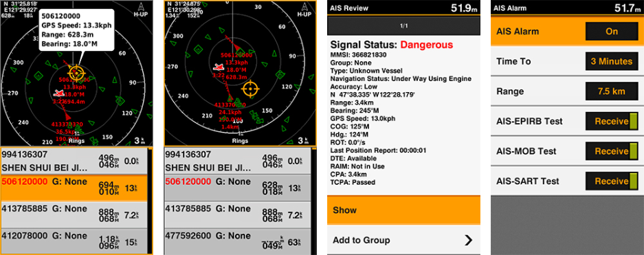 Máy Định Vị Dò Cá GARMIN GPSMAP 585 Plus 21 Máy Định Vị Dò Cá GARMIN GPSMAP 585 Plus