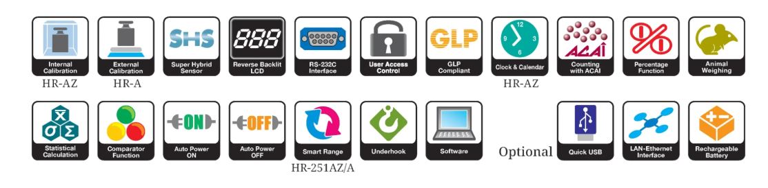 Cân phân tích AND HR-251A 9 Cân phân tích AND HR-251A