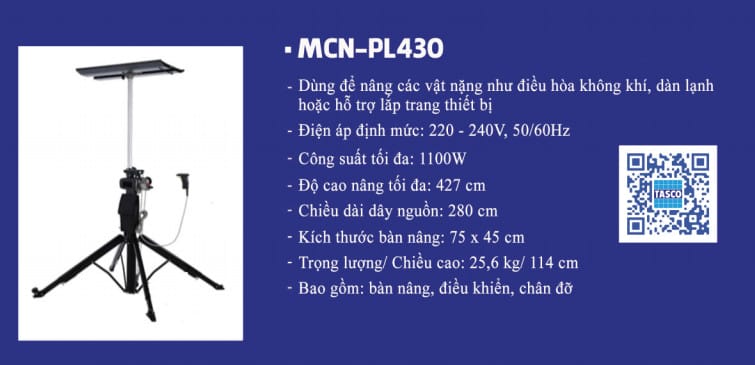 Thang nâng di động MCN-PL430 16 Thang nâng di động
