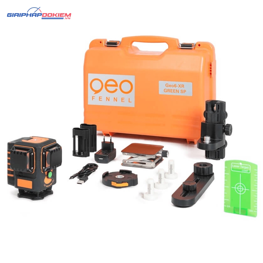 Máy đo laser cân bằng GEO6-XR Green SP 8 Máy đo laser cân bằng GEO6-XR Green SP - Ảnh 3