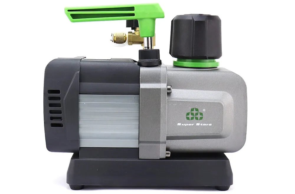 Máy bơm hút chân không 2 cấp 2.5CFM Super Stars ST-2BM 16 may bom hut chan khong 2 5cfm super stars st 2bm8 1
