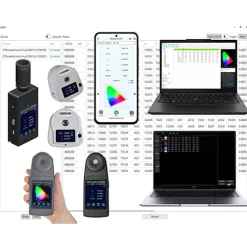 Máy đo màu độ rọi Huicolor CL300 22 1 3