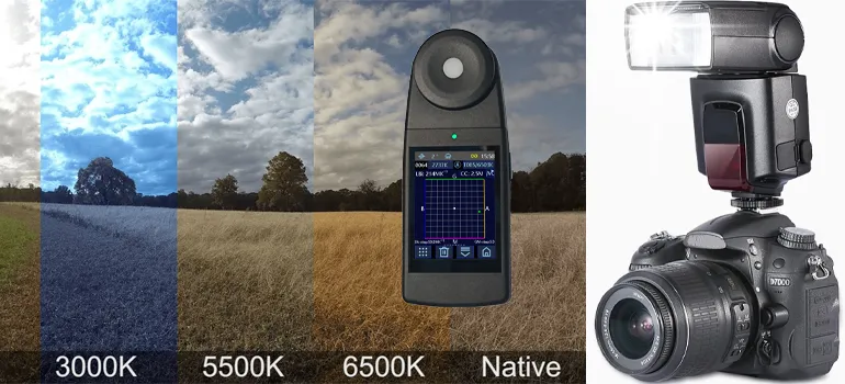 Máy đo màu bức xạ quang phổ Huicolor CL800 39 14