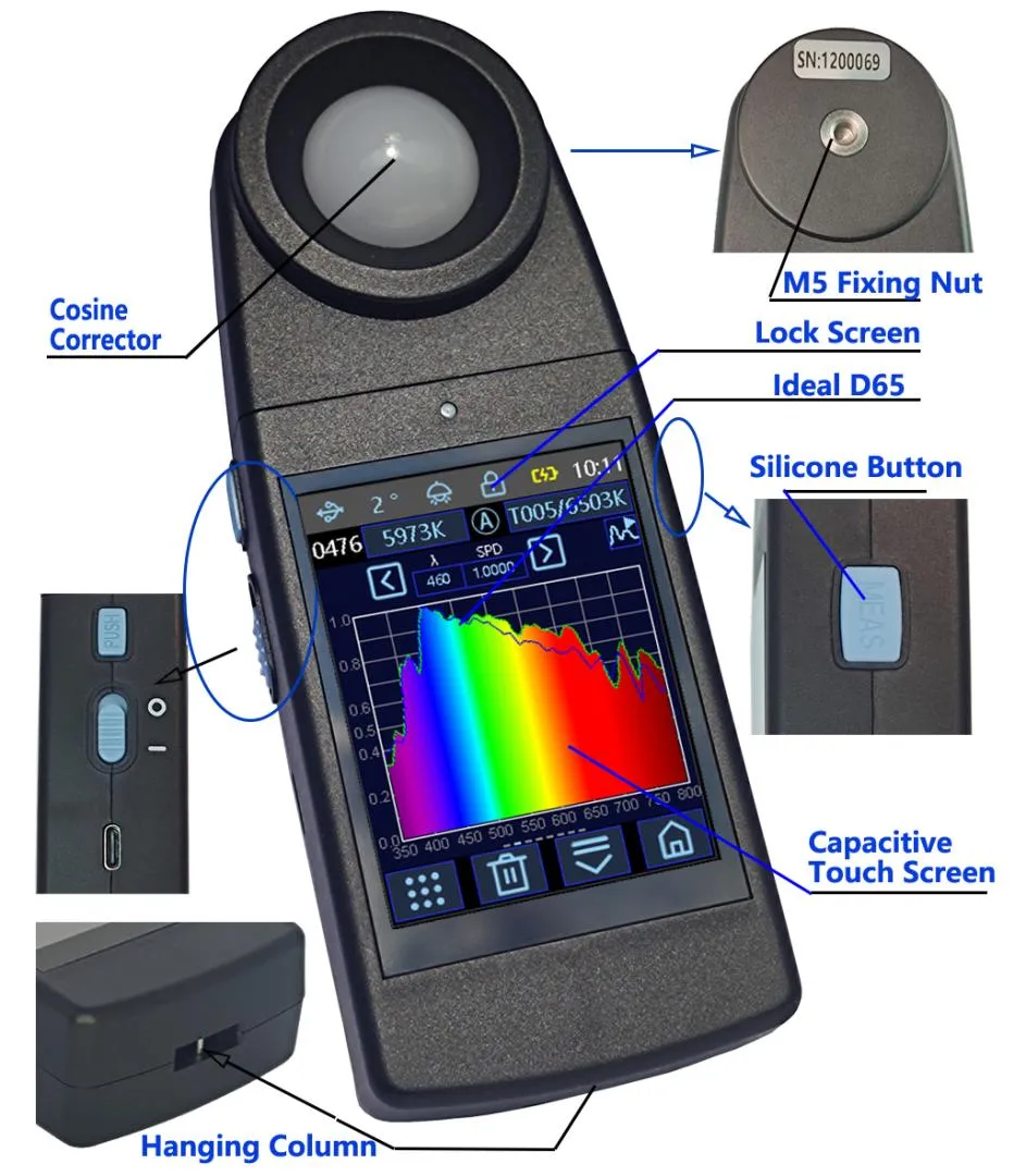 Máy đo màu sắc bức xạ Huicolor CL500 28 31a5dec99f05c51