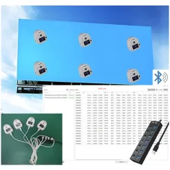 Máy đo màu độ rọi Huicolor CL300 20 4 3