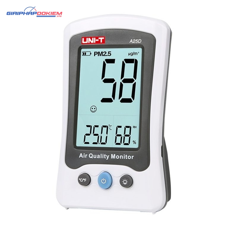 Máy đo nồng độ bụi Uni-T A25D (PM2.5) 1 Máy đo nồng độ bụi Uni-T A25D (PM2.5)