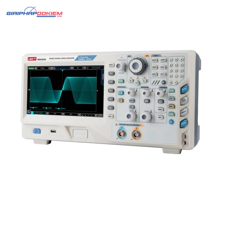 Máy hiện sóng Uni-T MSO2202 (200MHz, 2CH) 1 Máy hiện sóng Uni-T MSO2202 (200MHz, 2CH)