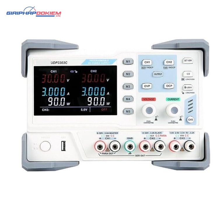 Máy cấp nguồn DC tuyến tính Uni-T UDP3303C (30V/3A/3CH) 1 Máy cấp nguồn DC tuyến tính Uni-T UDP3303C (30V/3A/3CH)