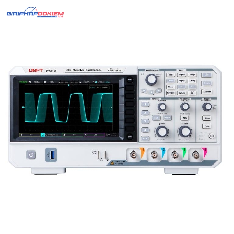 Máy hiện sóng Uni-T UPO1104 (100MHz, 4CH) 1 Máy hiện sóng Uni-T UPO1104 (100MHz, 4CH)