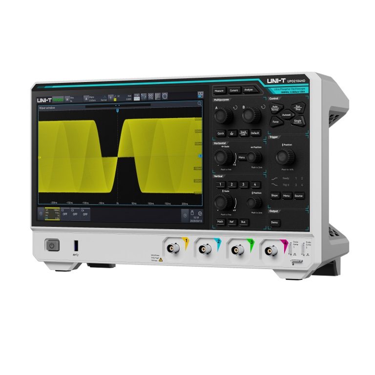 Máy hiện sóng độ phân giải cao Uni-T UPO2104HD (100MHz, 4CH) 1 Máy hiện sóng độ phân giải cao Uni-T UPO2104HD (100MHz, 4CH)