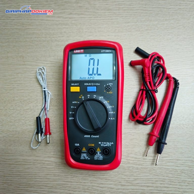 Đồng hồ vạn năng Uni-T UT136C+ (1000V; 10A) 2 Đồng hồ vạn năng Uni-T UT136C+ (1000V; 10A) - Ảnh 2