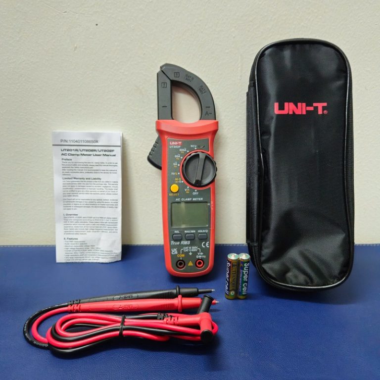 Đồng hồ ampe kìm Uni-T UT202F (600A;AC) 3 Đồng hồ ampe kìm Uni-T UT202F (600A;AC) - Ảnh 3