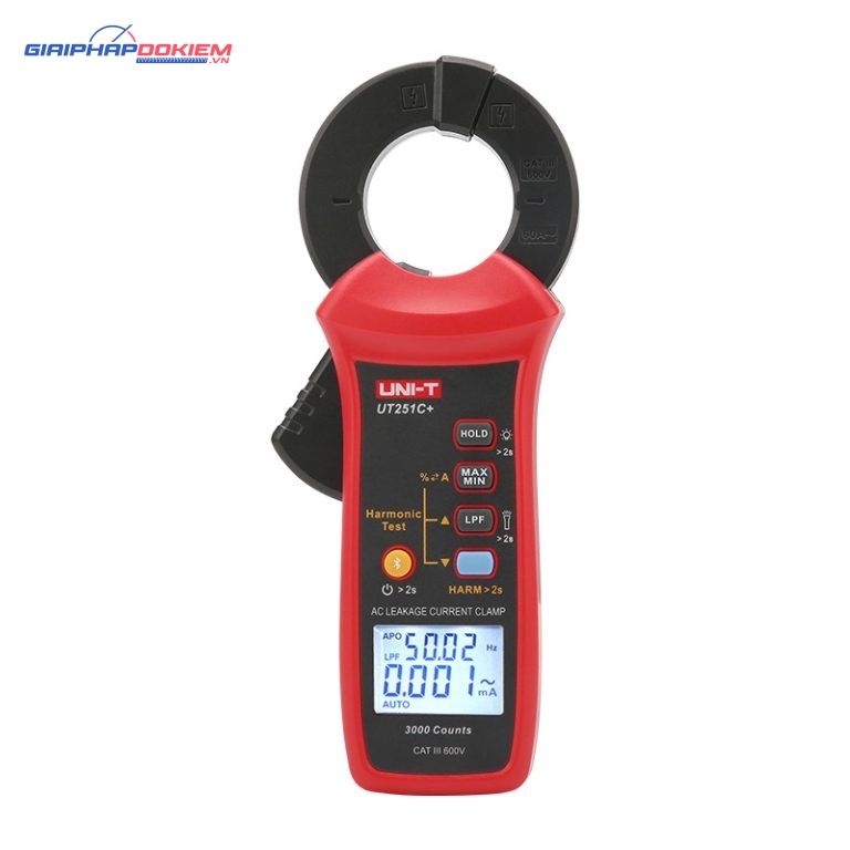Ampe kìm đo dòng rò AC Uni-T UT251C+(3mA-60A) 1 Ampe kìm đo dòng rò AC Uni-T UT251C+(3mA-60A)