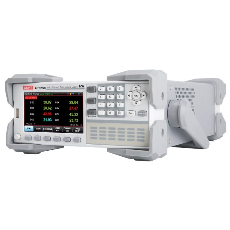 Máy đo ghi nhiệt độ 8 kênh Uni-T UT3208+ 1 Máy đo ghi nhiệt độ 8 kênh Uni-T UT3208+