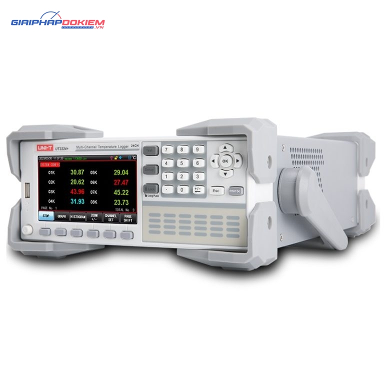 Máy đo ghi nhiệt độ 24 kênh Uni-T UT3224+ 1 Máy đo ghi nhiệt độ 24 kênh Uni-T UT3224+