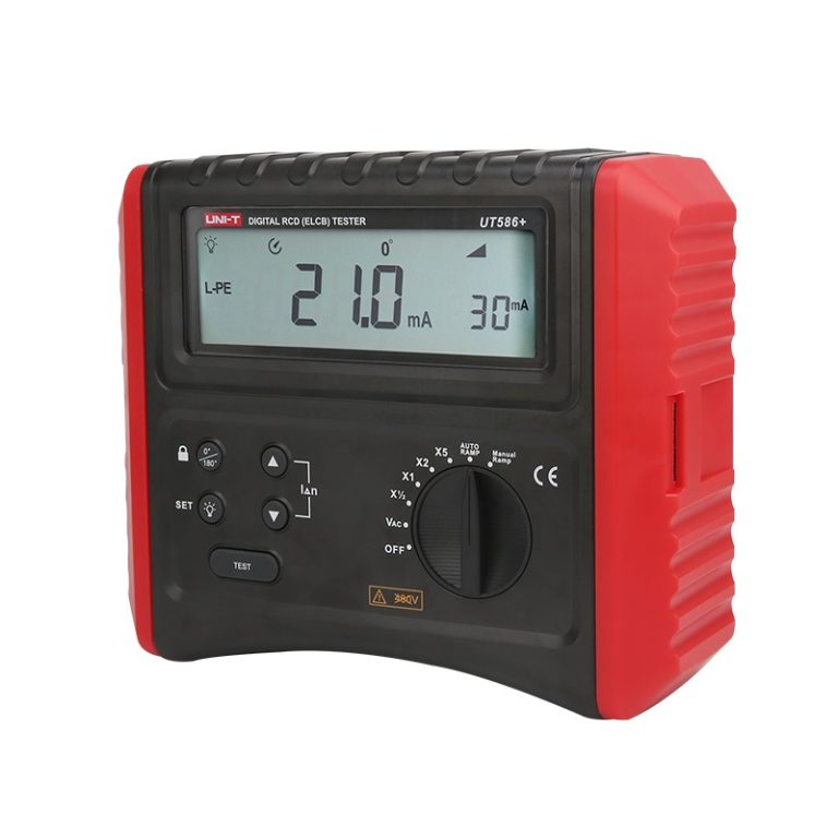 Máy kiểm tra RCD ELCB Uni-T UT586+ 1 Máy kiểm tra RCD ELCB Uni-T UT586+