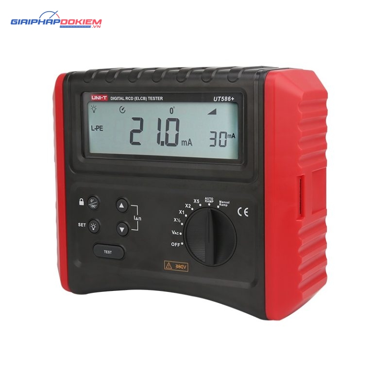 Máy kiểm tra RCD ELCB Uni-T UT586+ 1 Máy kiểm tra RCD ELCB Uni-T UT586+