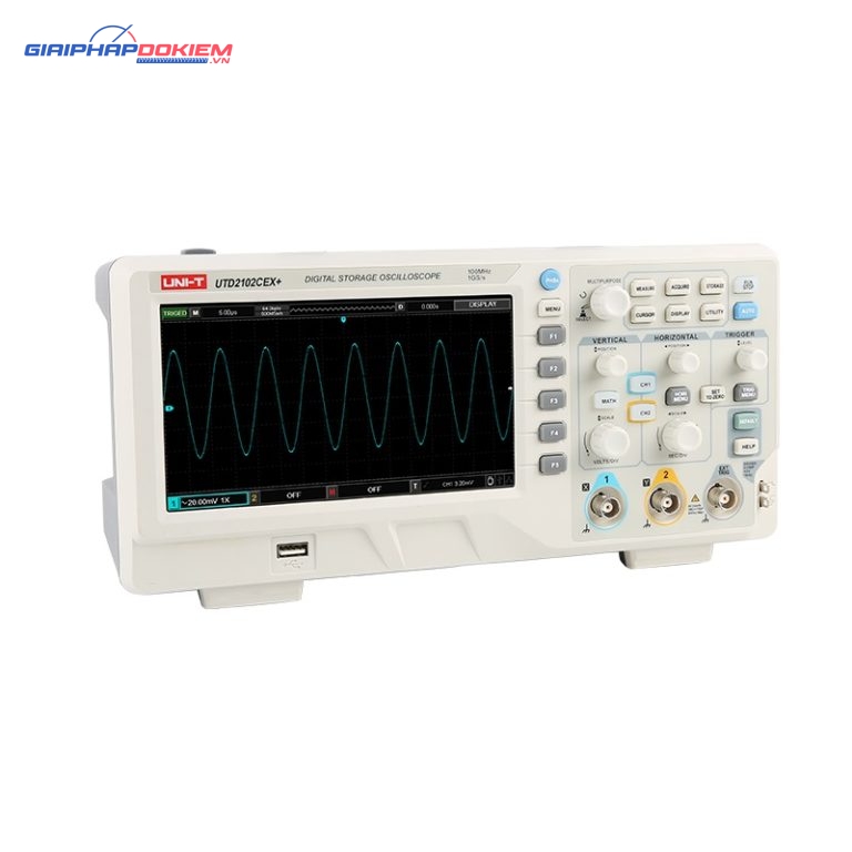 Máy đo hiện sóng Uni-T UTD2102CEX+ (100MHz, 2CH) 1 Máy đo hiện sóng Uni-T UTD2102CEX+ (100MHz, 2CH)