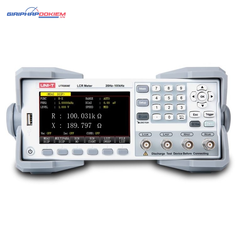 Máy đo LCR để bàn Uni-T UTR2830E (100kHz) 1 Máy đo LCR để bàn Uni-T UTR2830E (100kHz)
