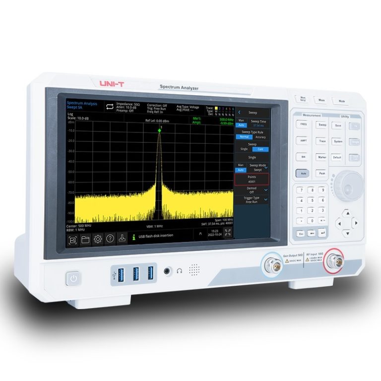 Máy phân tích phổ Uni-T UTS3036T+(9kHz-3.6GHz) 1 Máy phân tích phổ Uni-T UTS3036T+(9kHz-3.6GHz)