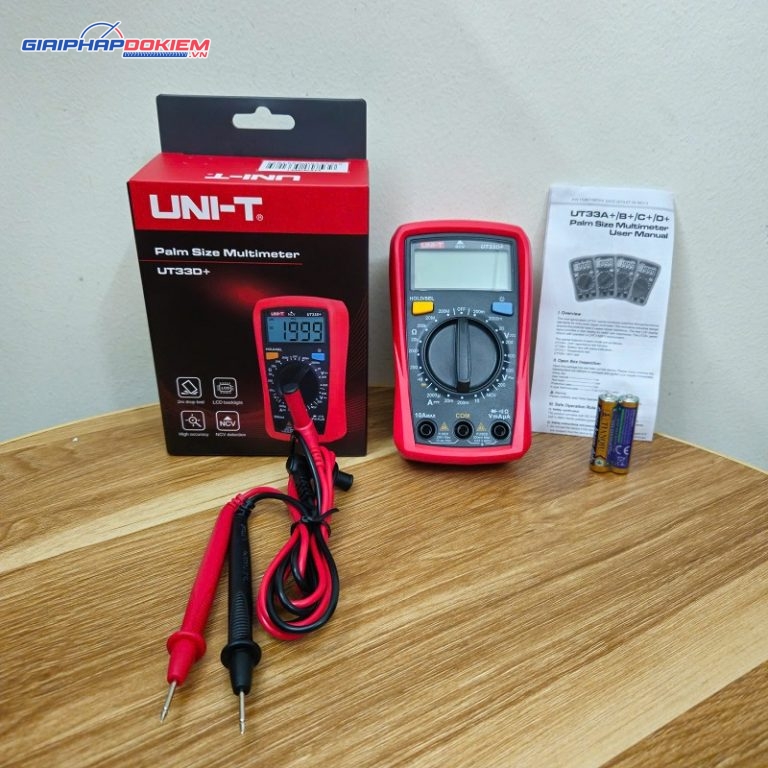 Đồng hồ vạn năng Uni-T UT33D+(600V;10A) 4 Đồng hồ vạn năng Uni-T UT33D+(600V;10A) - Ảnh 4