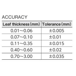 Bộ căn lá đo khe hở 0.04-3.00mm 12 lá, Niigata Seiki CS-100MT 11 bo can la do khe ho 0 04 3 00mm 12 la niigata seiki cs 150mt 1