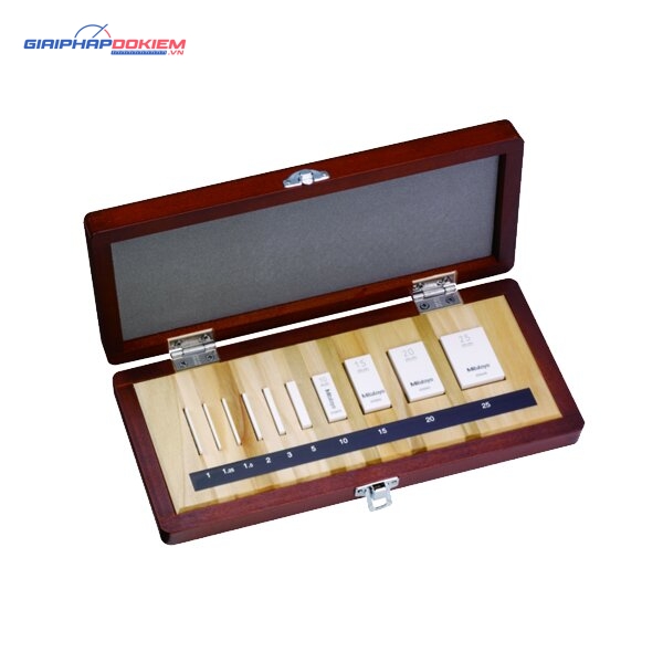 Bộ Căn Mẫu 10 miếng Ceramic Hệ Mét Cấp 1 Mitutoyo 516-391-60 2 Bộ Căn Mẫu 10 miếng Ceramic Hệ Mét Cấp 1 Mitutoyo 516-391-60