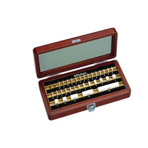 Bộ Căn Mẫu Ceramic Hệ Mét 32 Miếng Cấp 2 Mitutoyo 516-368-10