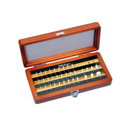 Bộ Căn Mẫu Ceramic Hệ Mét 34 Miếng Cấp 1 Mitutoyo 516-180-10