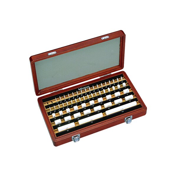 Bộ Căn Mẫu Ceramic Hệ Mét 56 Miếng Cấp K Mitutoyo 516-353-60 2 Bộ Căn Mẫu Ceramic Hệ Mét 56 Miếng Cấp K Mitutoyo 516-353-60
