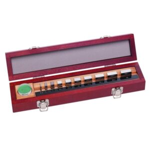 Bộ Căn Mẫu Thép Hệ Inch 10 Miếng Cấp 0 Mitutoyo 516-528-11