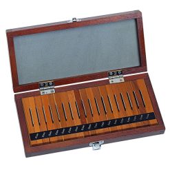 Bộ Căn Mẫu Thép Hệ Mét 18 Miếng Cấp 1 Mitutoyo 516-975-10