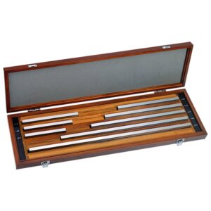 Bộ Căn Mẫu Thép Hệ Mét 8 Miếng Cấp 2 Mitutoyo 516-704-10
