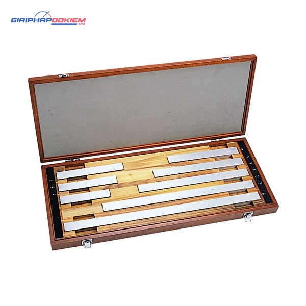 Bộ Căn Mẫu Thép Mét 8 Khối Cấp 1 Mitutoyo 516-763-16 2 Bộ Căn Mẫu Thép Mét 8 Khối Cấp 1 Mitutoyo 516-763-16