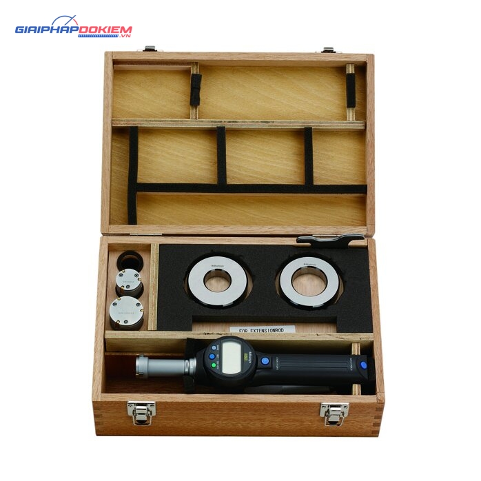Bộ Đo Lỗ 3 Chấu chính xác điện tử Inch/Metric, 1-2" Mitutoyo 568-930 4 Bộ Đo Lỗ 3 Chấu chính xác điện tử Inch/Metric, 1-2" Mitutoyo 568-930