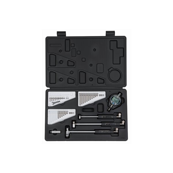 Bộ Đồng Hồ Đo Lỗ Trong Tiếp Xúc 2 Điểm 0,7-9", 18-150mm Mitutoyo 511-925-10 4 Bộ Đồng Hồ Đo Lỗ Trong Tiếp Xúc 2 Điểm 0,7-9", 18-150mm Mitutoyo 511-925-10