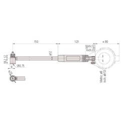 Bộ Đồng Hồ Đo Lỗ Trong Tiếp Xúc 2 Điểm 1.4-2.5"/0.0005" Mitutoyo 511-742-20 4 bo dong ho do lo trong tiep xuc 2 diem 1 4 2 5 0 0005 mitutoyo 511 742 20 1