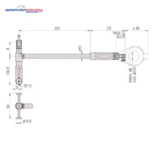 Bộ Đồng Hồ Đo Lỗ Trong Tiếp Xúc 2 Điểm 6.5-10"/0.0005" Mitutoyo 511-745-20 5 bo dong ho do lo trong tiep xuc 2 diem 6 5 10 0 0005 mitutoyo 511 745 20 1