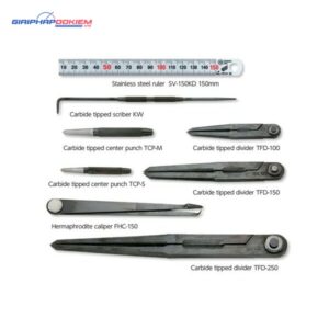Bộ lấy dấu 8 món mũi carbide Niigata Seiki CTS-8
