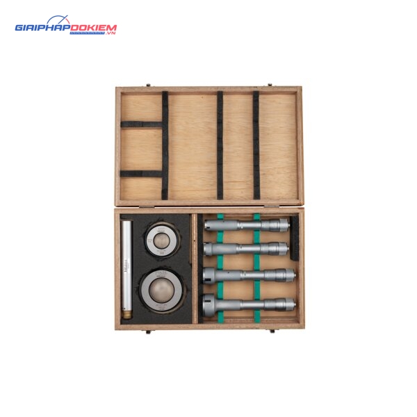 Bộ Panme Đo Lỗ 3 Chấu Cơ Khí 0,8-2" (4 pcs.) Mitutoyo 368-996 4 Bộ Panme Đo Lỗ 3 Chấu Cơ Khí 0,8-2" (4 pcs.) Mitutoyo 368-996