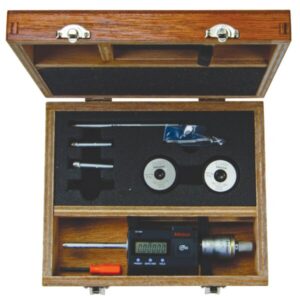 Bộ Panme Đo Lỗ 3 Chấu Điện Tử Metric/Inch 0,275-0,5", Interchange. Head IP65, TIN Mitutoyo 468-976